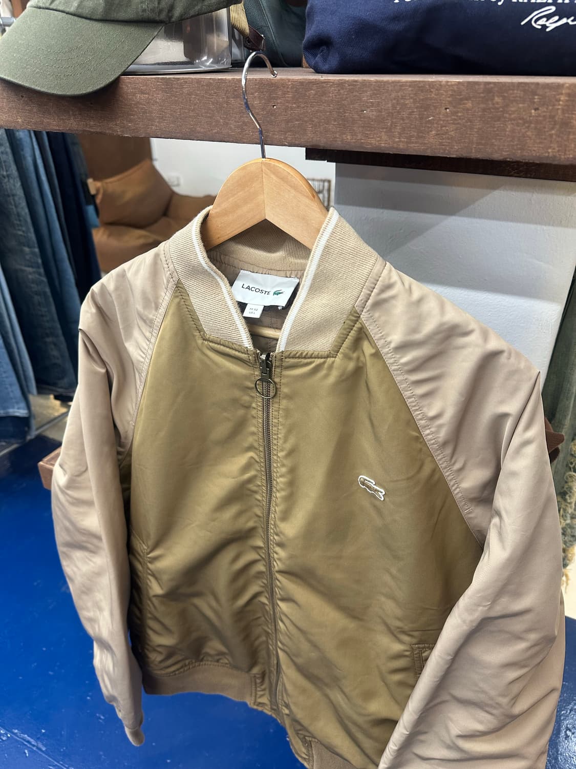 라코스테 베이지 양면 자켓 상품이미지5