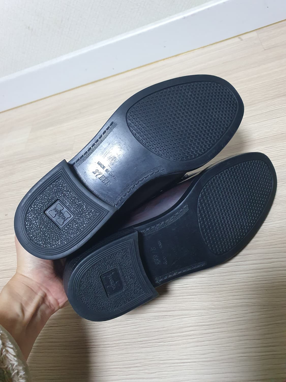 하루타 버건디 로퍼 270 상품이미지7