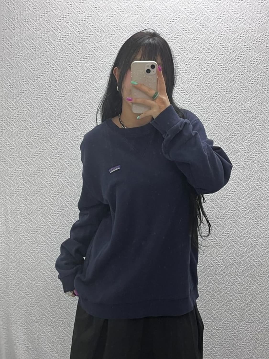 파타고니아 패치로고 캐주얼 맨투맨 스웻셔츠 XL C07324 상품이미지1