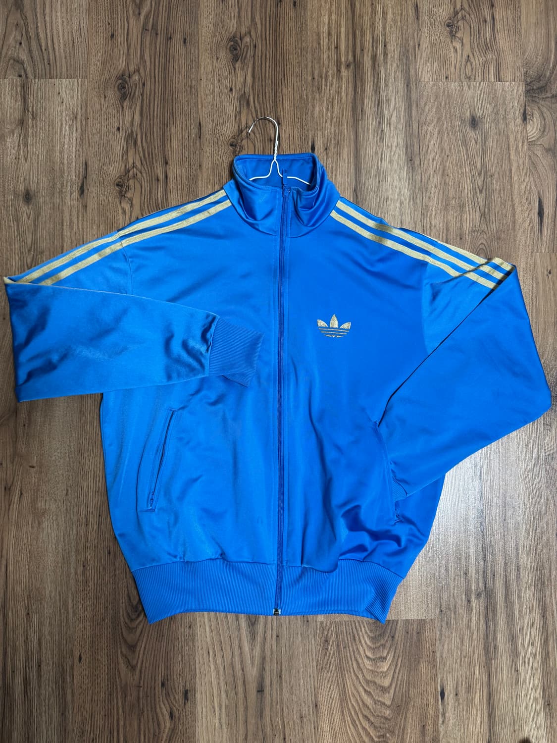 아디다스 파이어버드 트랙탑 105 블루+골드 상품이미지1