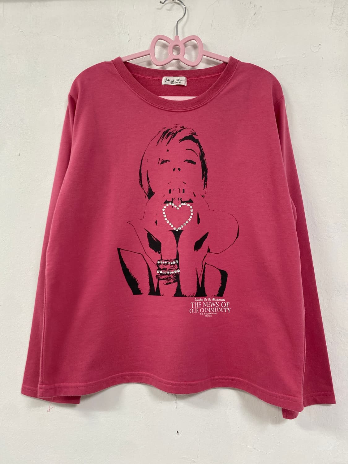 Y2K CUBIC PINK LONGSLEEVE 상품이미지2