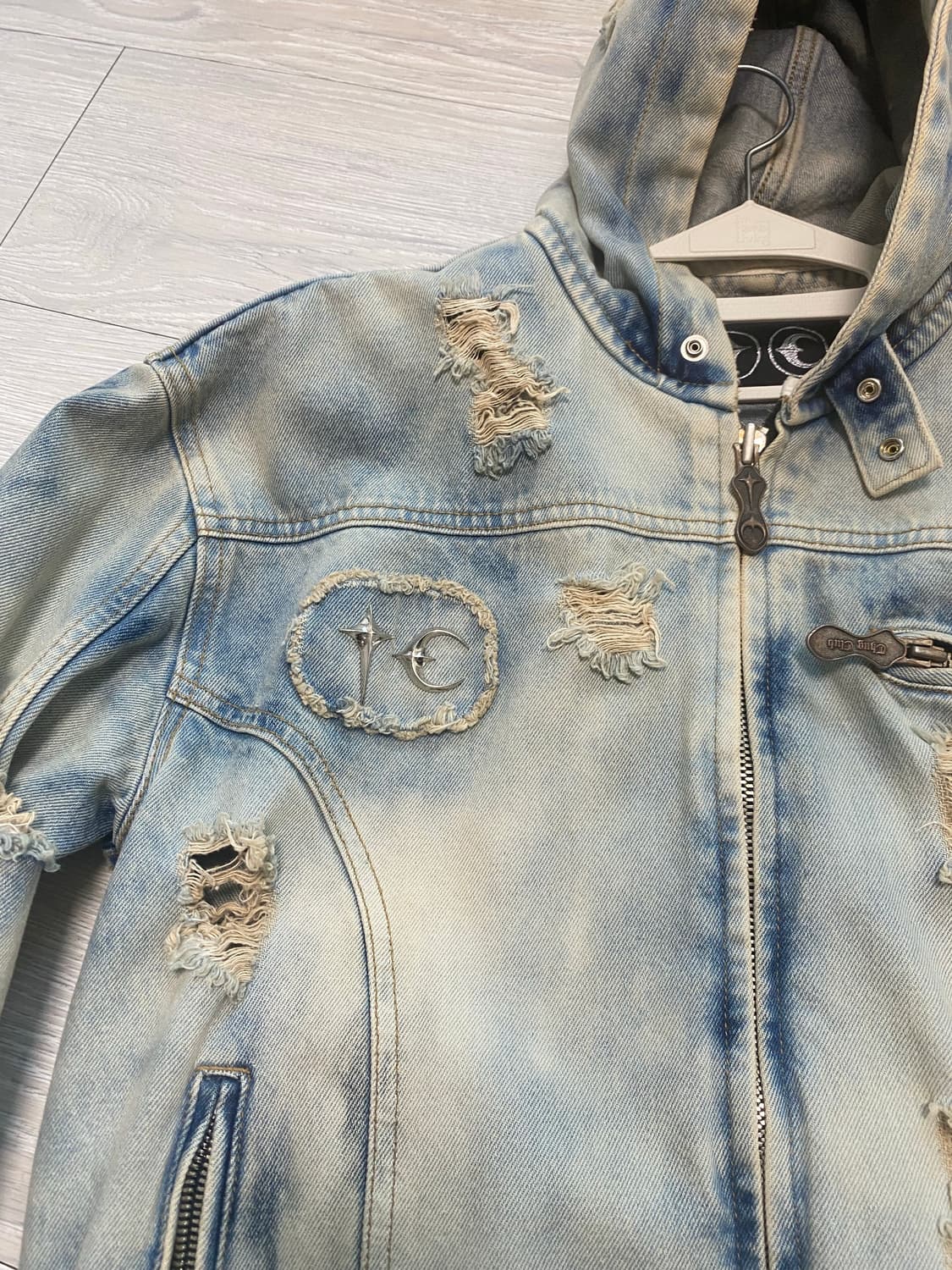 (2)떠그클럽 데님자켓 상품이미지2