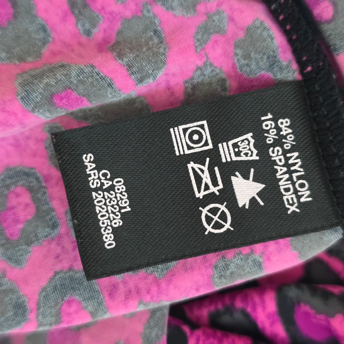 라센자 캐나다 란제리 호피 섹시 슬립원피스 상품이미지3