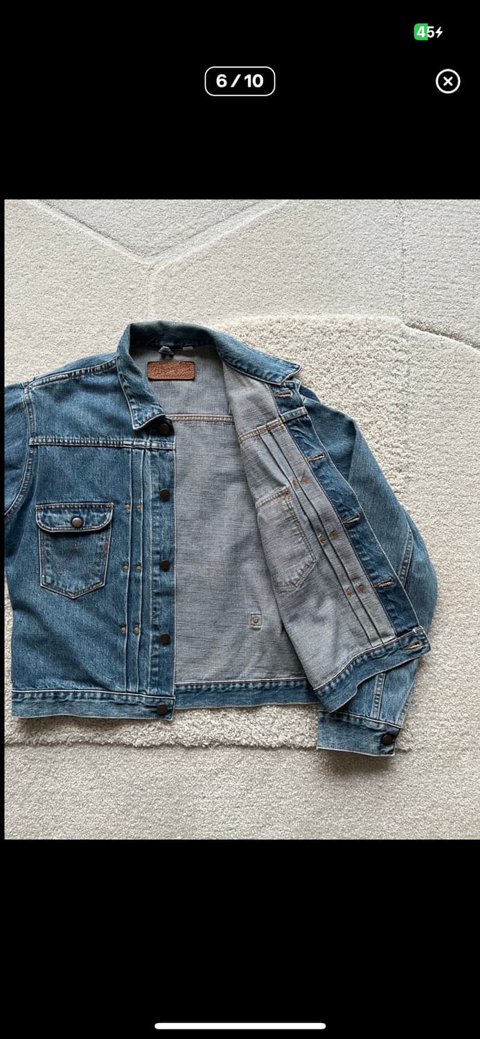 랭글러 존레논 데님자켓 상품이미지5