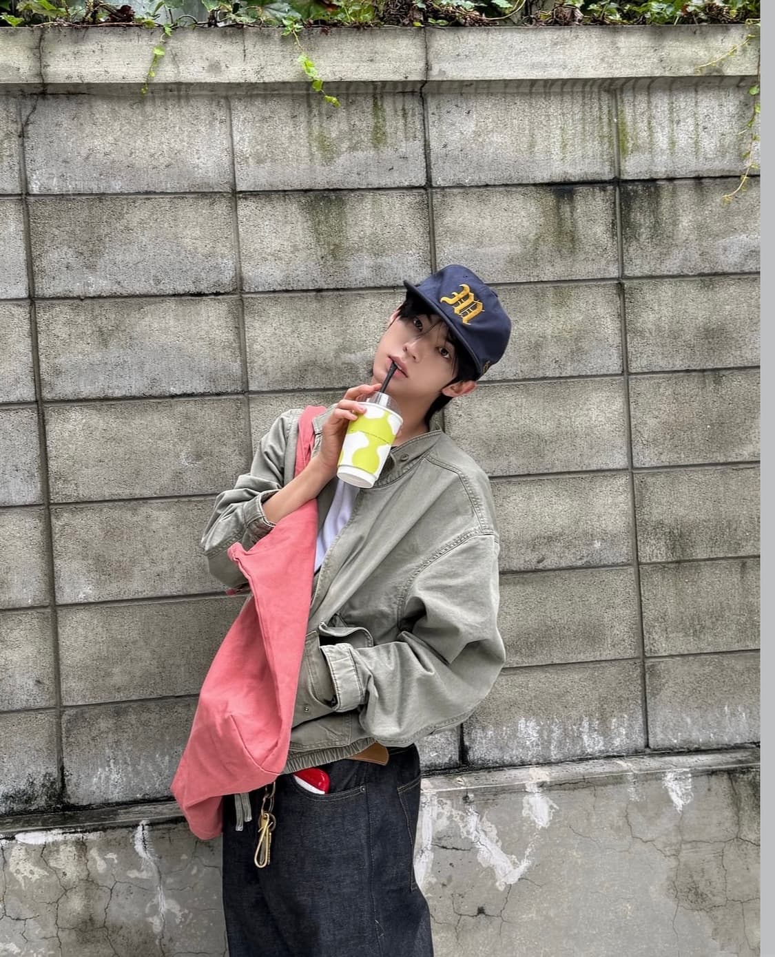 투어스 도훈 맨하탄 레코즈 네이비 볼캡 모자 상품이미지3