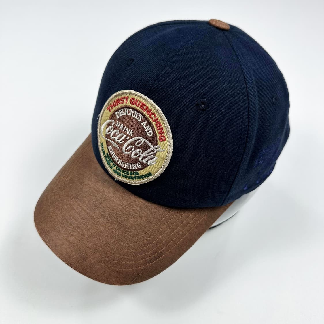 VTG 빈티지 코카콜라 네이비 볼캡 모자 상품이미지1