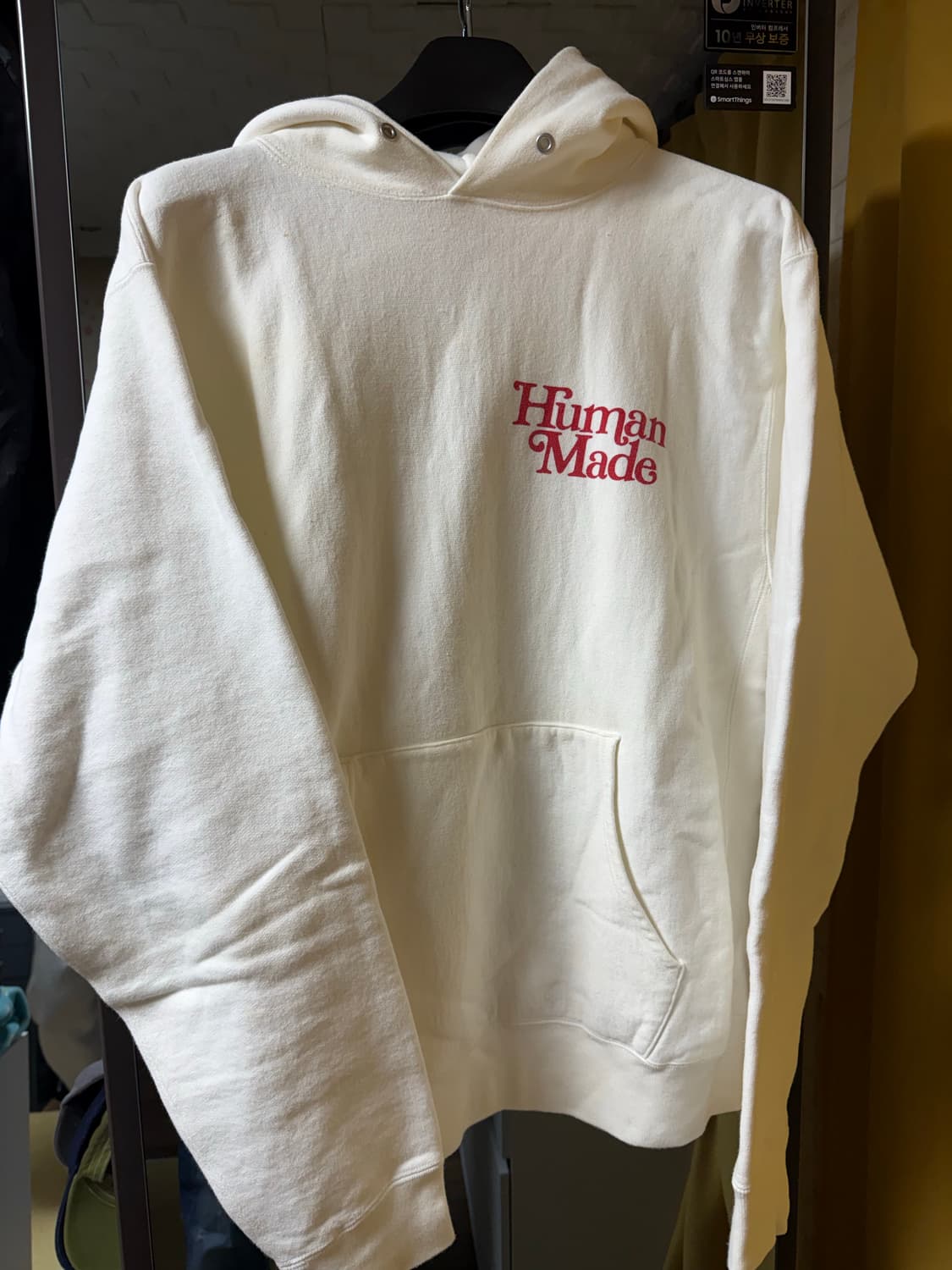 휴먼메이드x베르디,걸스돈크라이 후드티xl 상품이미지3