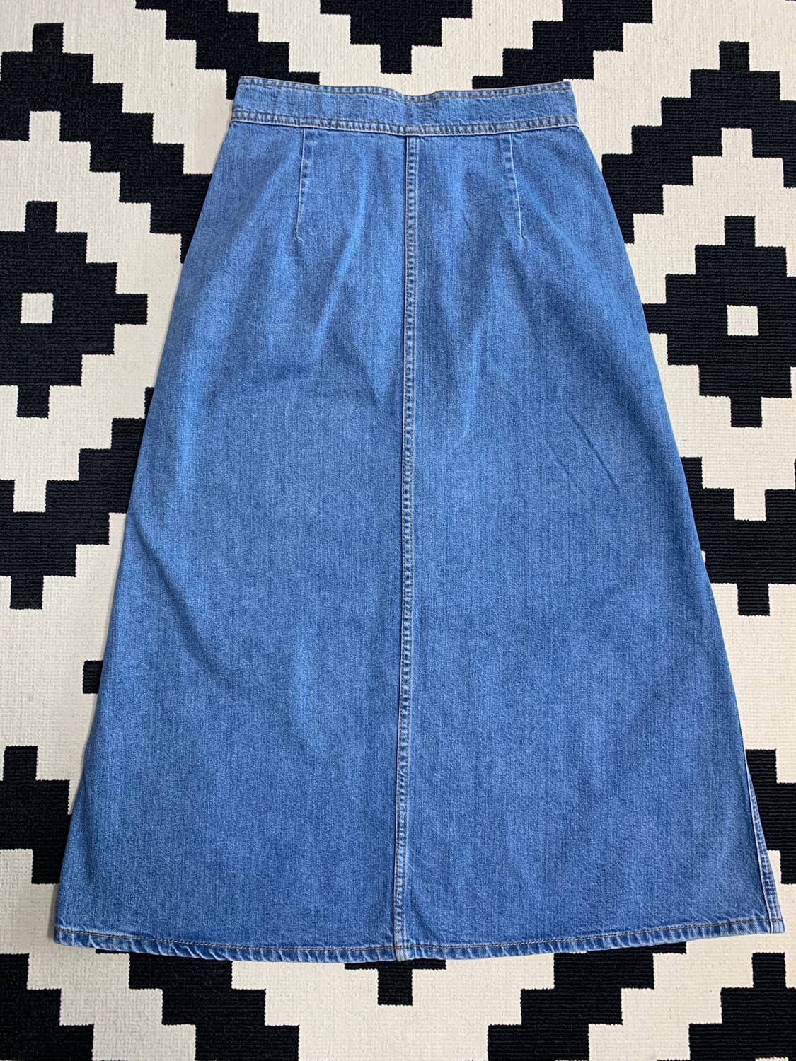 ZARA 자라 버튼플라이 데님 스커트_XS 상품이미지6