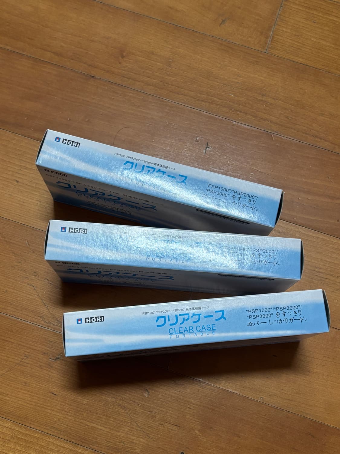 미사용) PSP 게임기 투명 케이스 3개 일괄 123천번 모두 호환 소모 상품이미지4