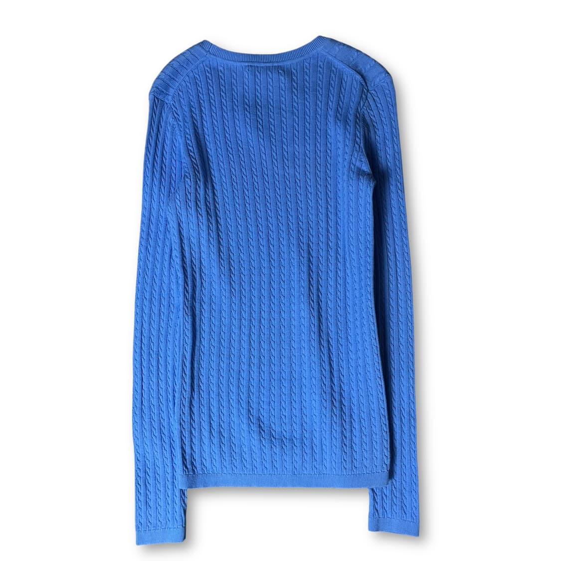 타미힐피거 블루 케이블 긴팔 니트 S 상품이미지3