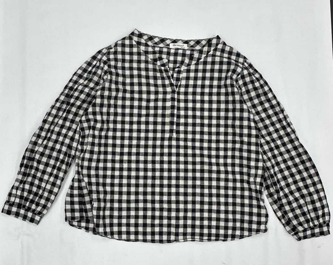 🐾하구미의 그런지 체크 코디세트 🐾 레이어드 무채색 러블리 상품이미지6