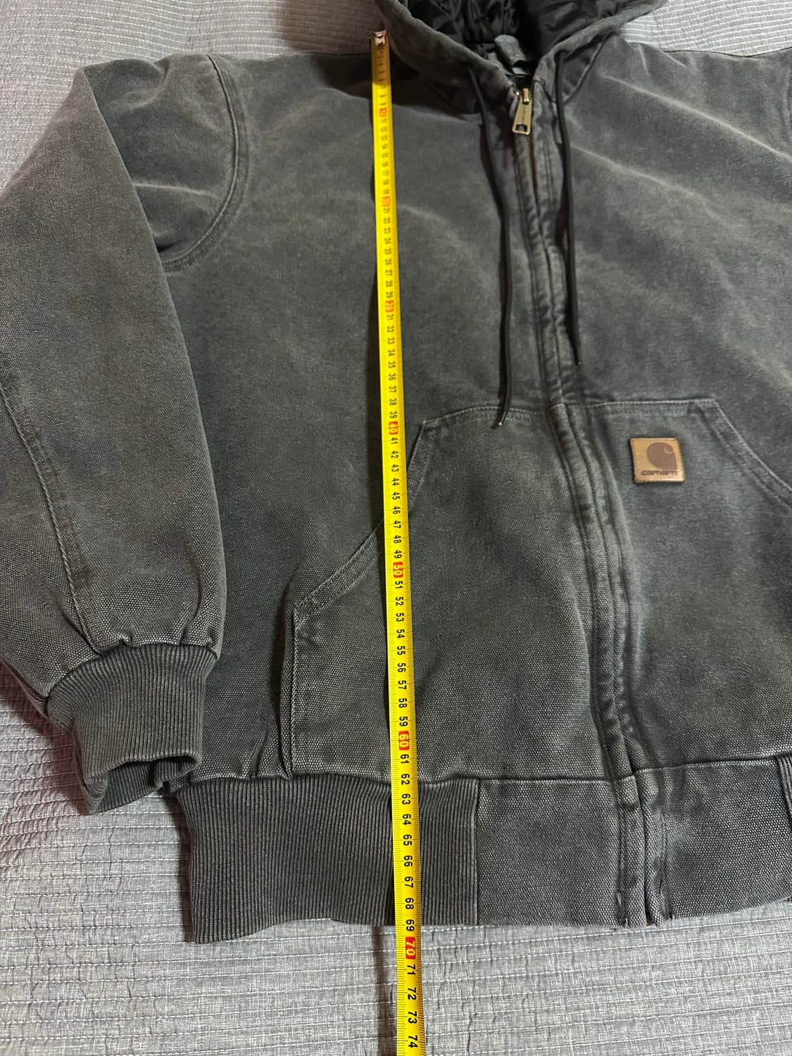 (L)칼하트 워크자켓 그레이 상품이미지2