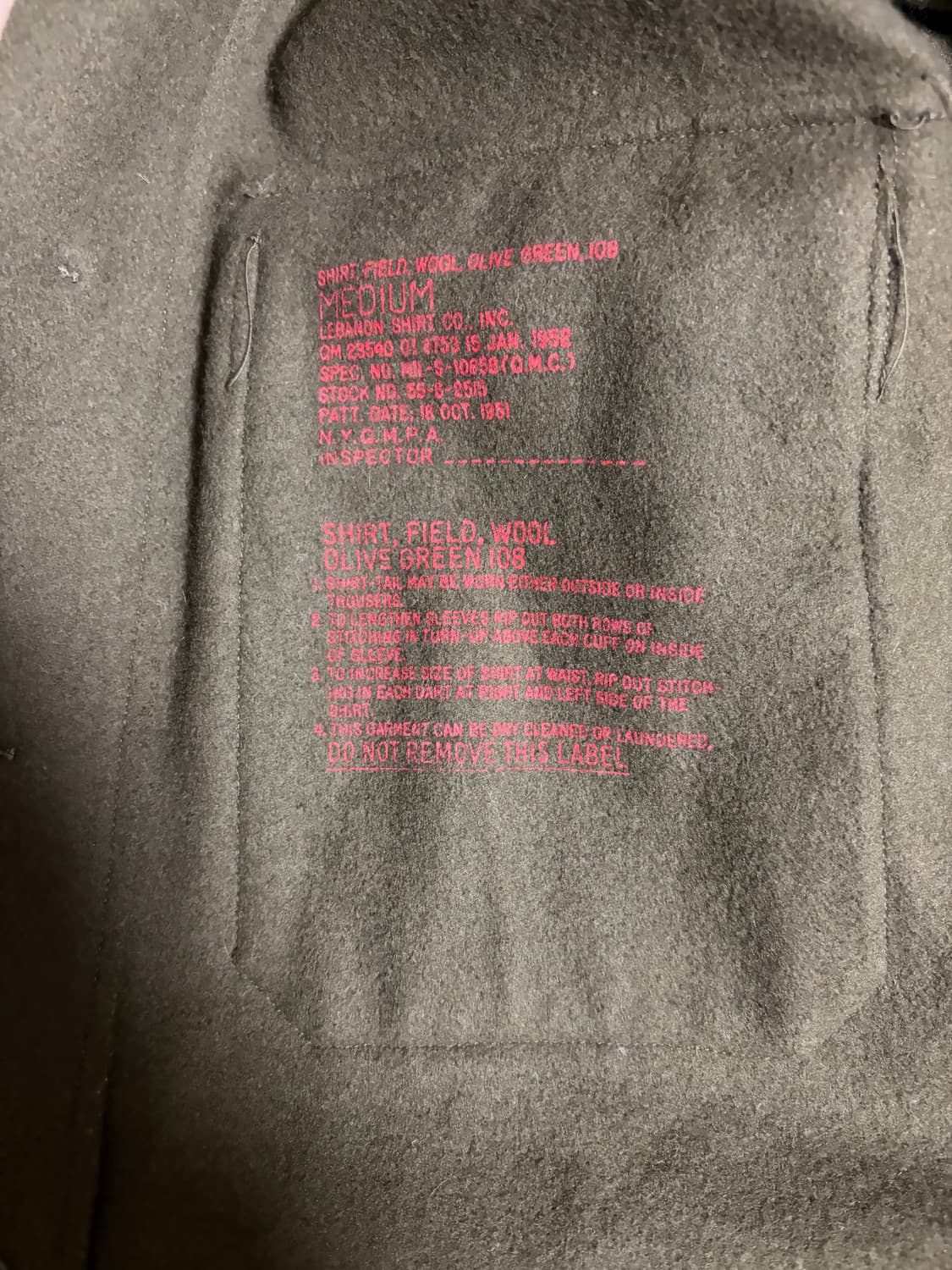 밀리터리) 미군 울필드 자켓 + 플라잉 타이거즈 자수 상품이미지3