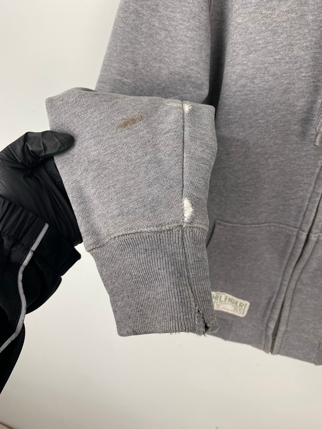 타미힐피거 털 후드집업 XL 상품이미지5