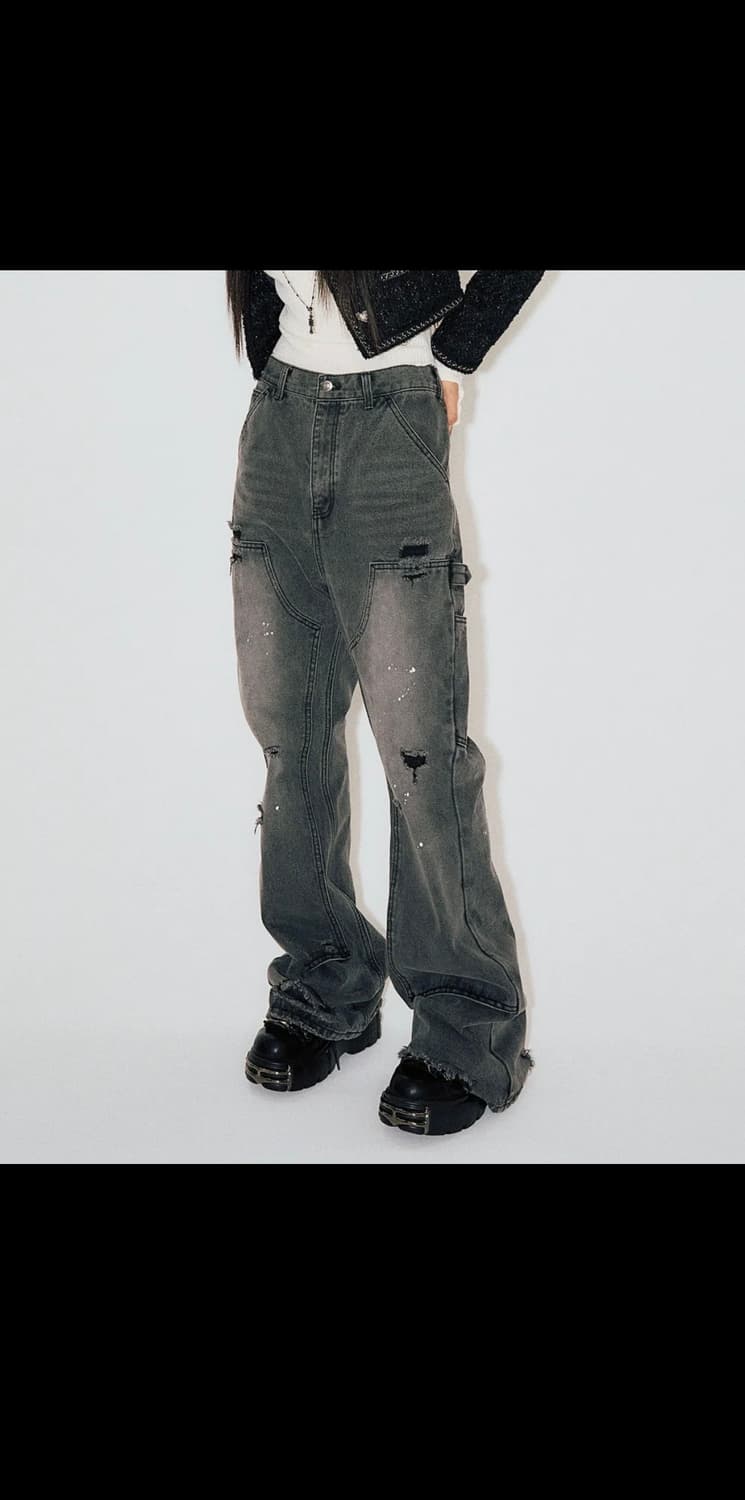 스키즘 인듀싱 부츠컷 데님 M 상품이미지1