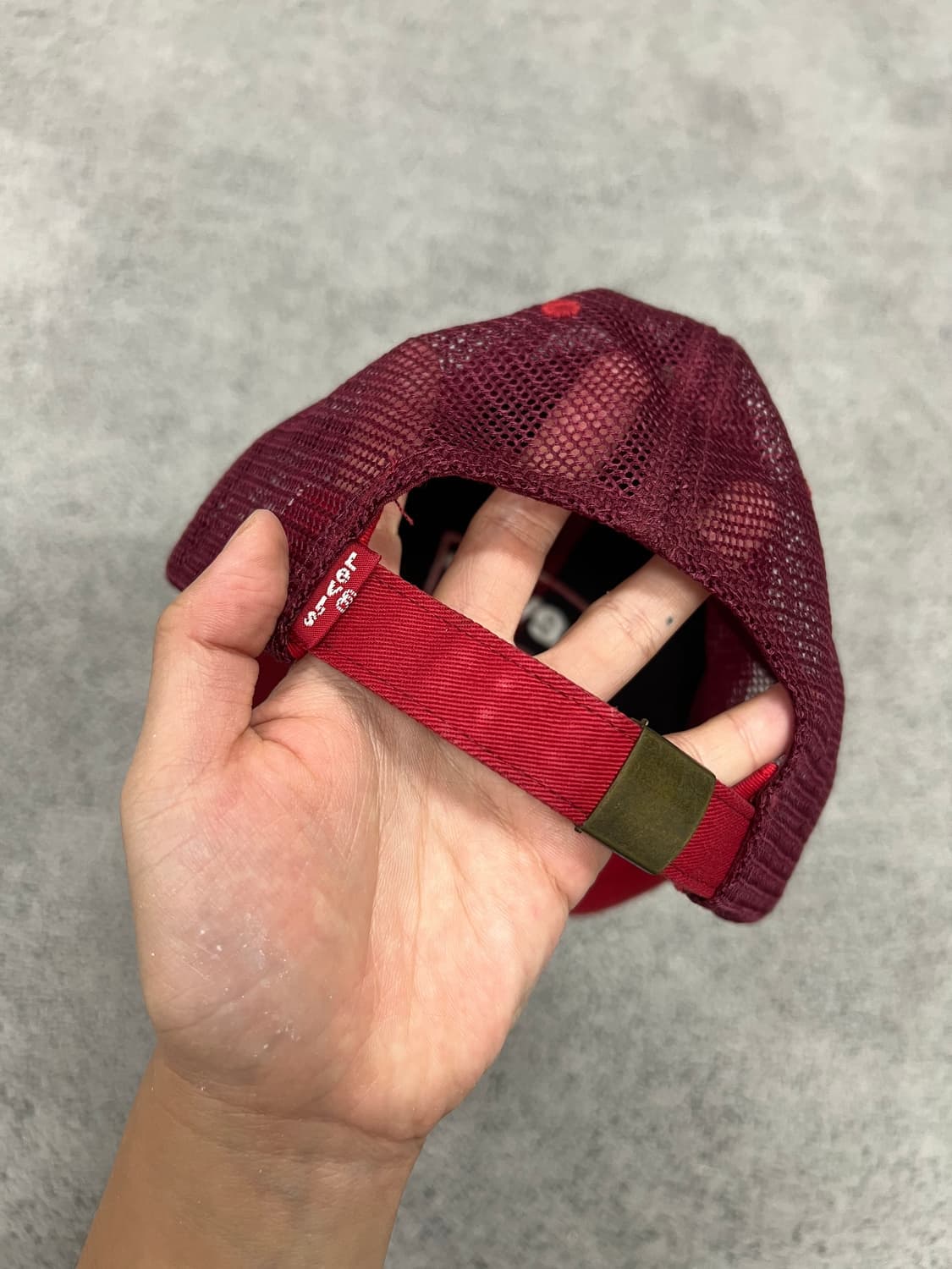 (OS) 리바이스 레드탭 패치로고 매쉬 볼캡 상품이미지2