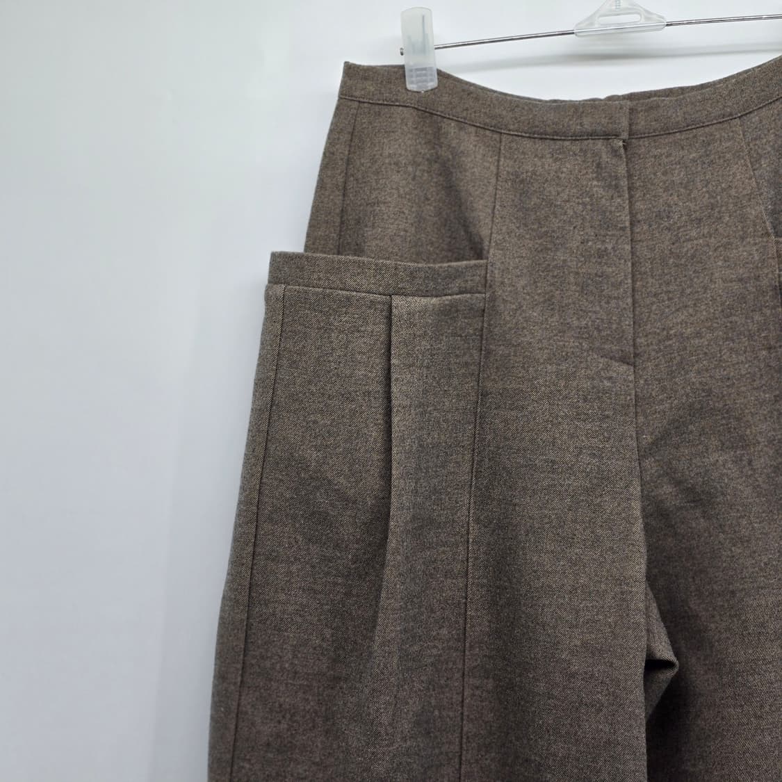 OANNE 와이드 올 슬랙스 팬츠 S 상품이미지2