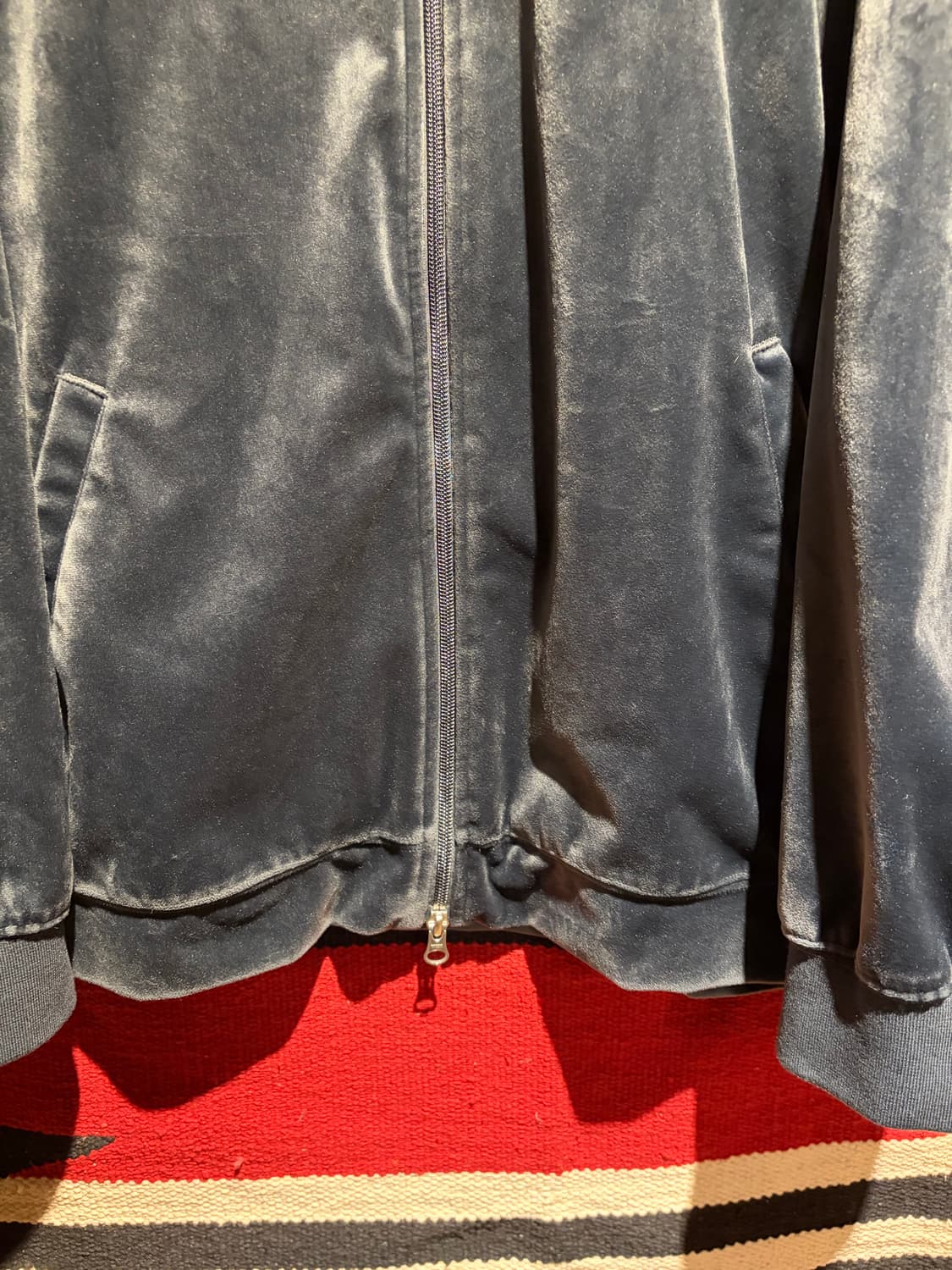 Japanese velour jacket / 벨루어 트랙자켓 블루종 상품이미지5