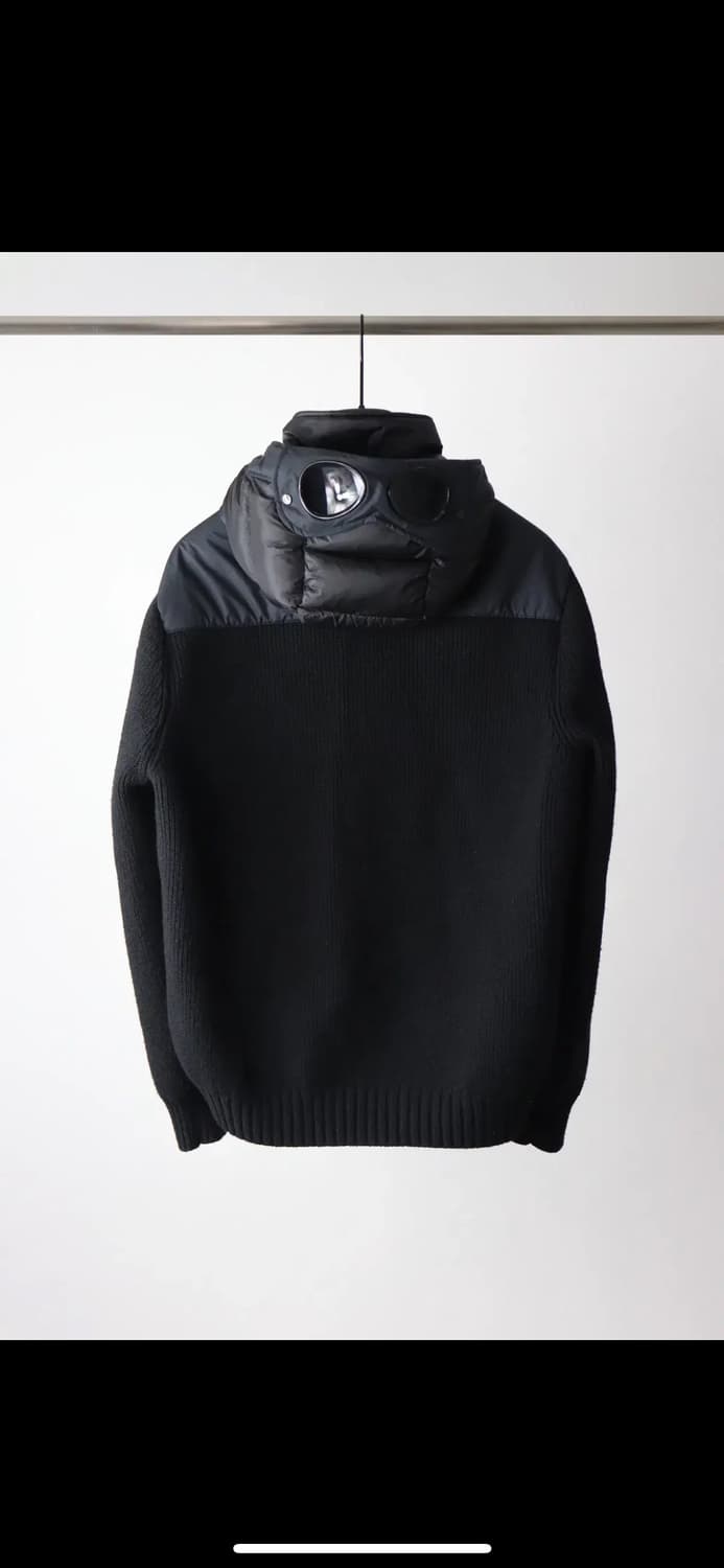 CP컴퍼니 DD쉘 니트 패딩 블랙 48 상품이미지9