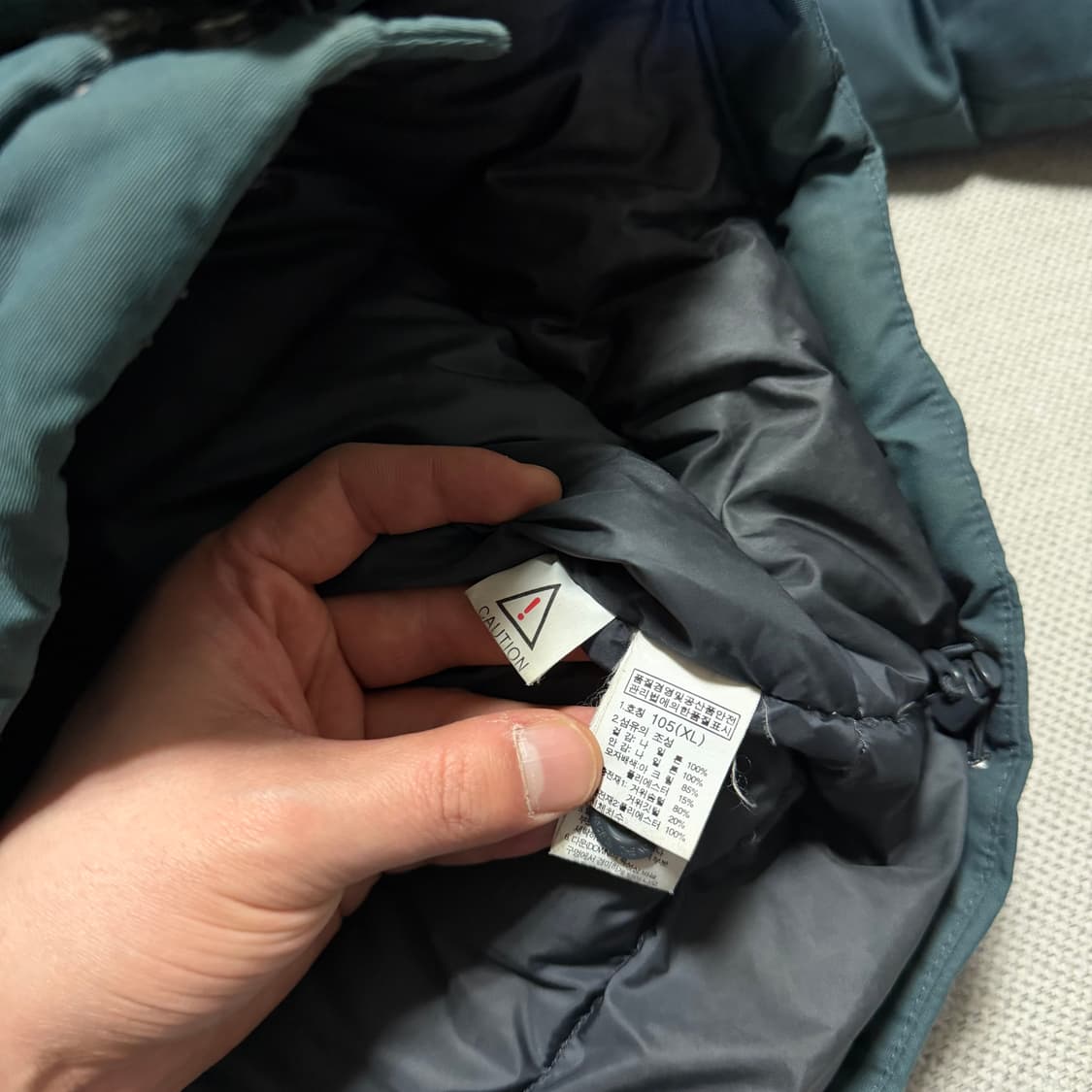 노스페이스 하이벤트 구스다운 파카 패딩 상품이미지5