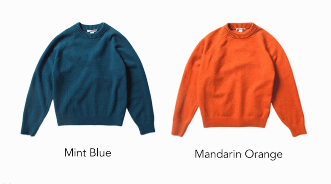 토마스모어 램스울 라운드 니트 3벌 상품이미지2