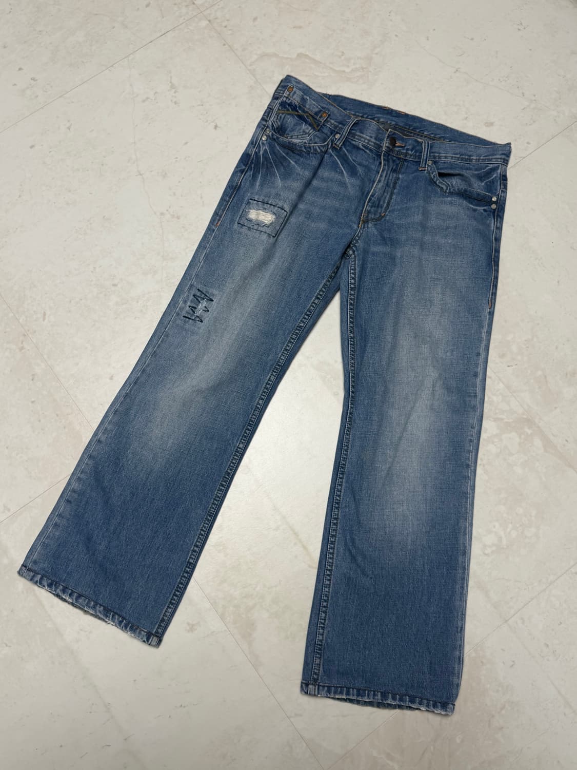 Armani Exchange Straight Fit Denim pants 상품이미지1