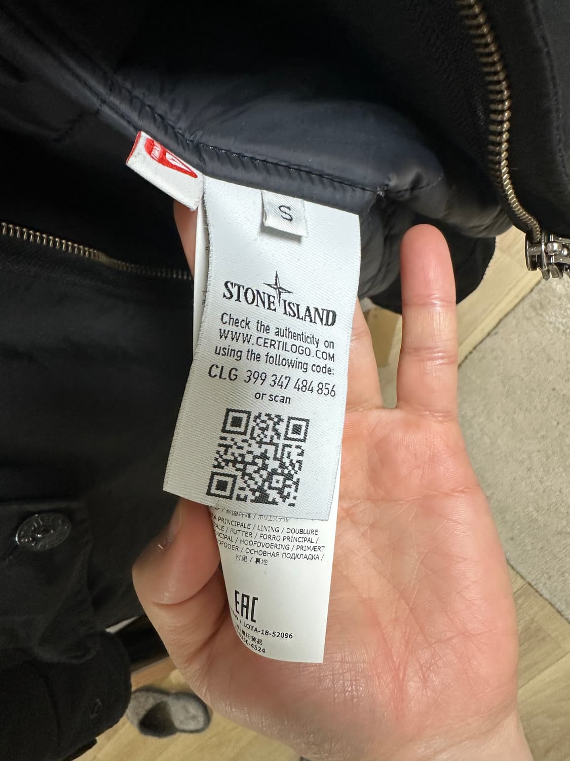 [S]스톤아일랜드 다비드 DAVID-TC 프리마로프트 코트 상품이미지8