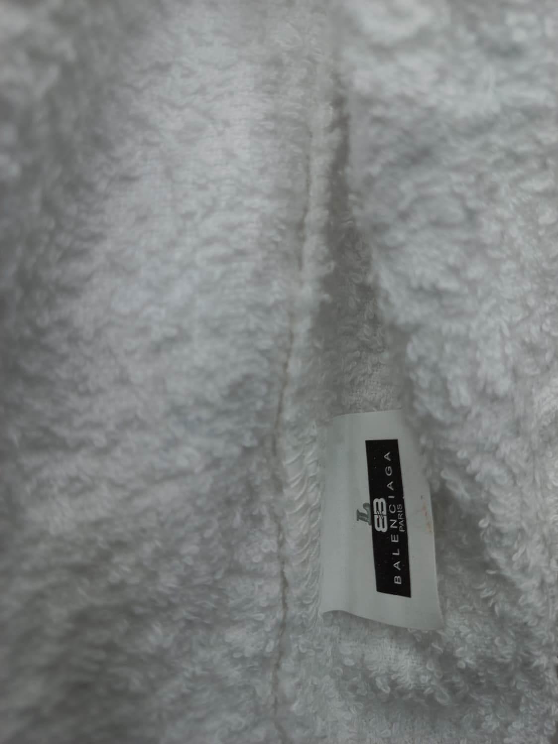 발렌시아가 호텔 시리즈 배스로브 화이트 (진품) 상품이미지1