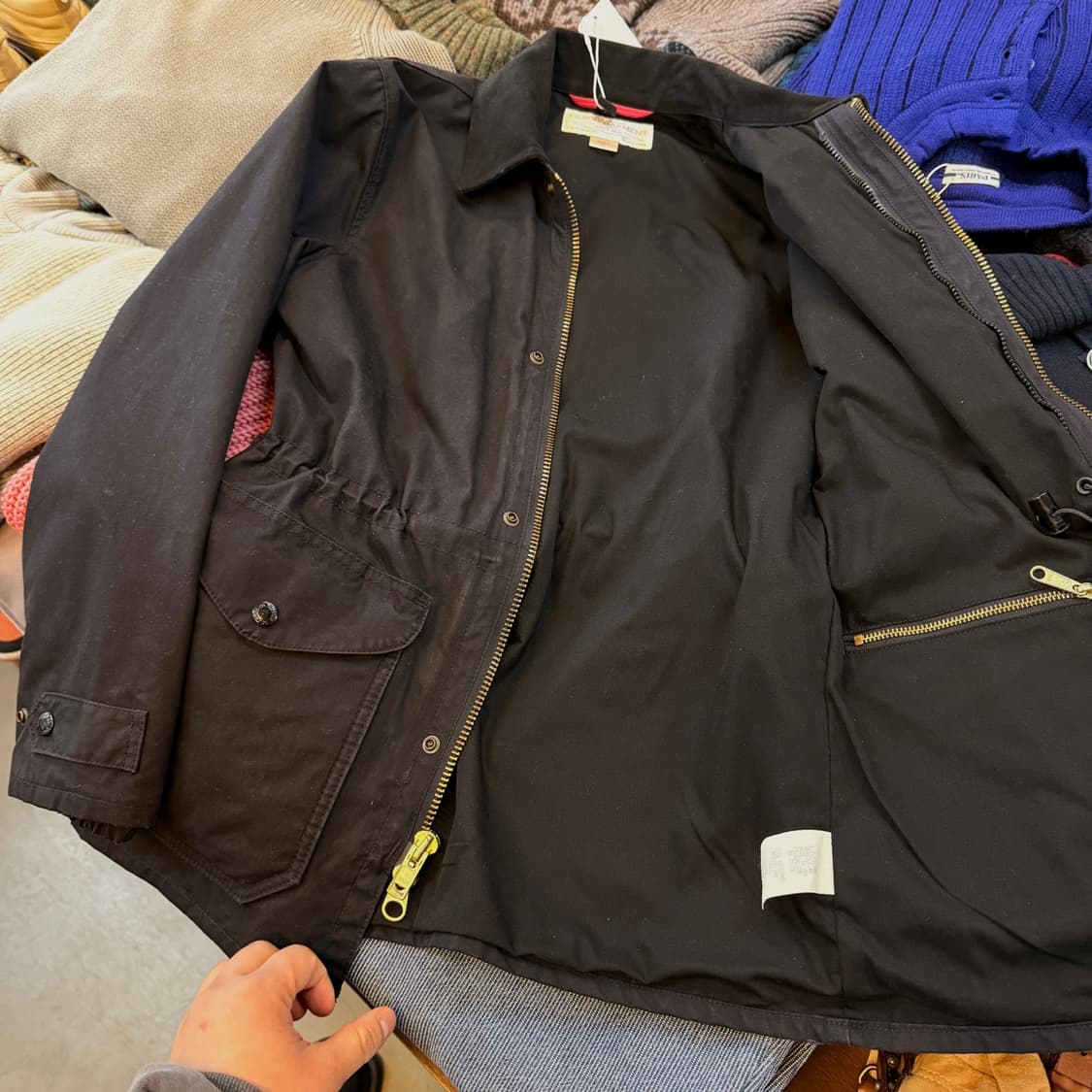 구형 필슨 MADE IN USA 왁스 왁스드 자켓 상품이미지4