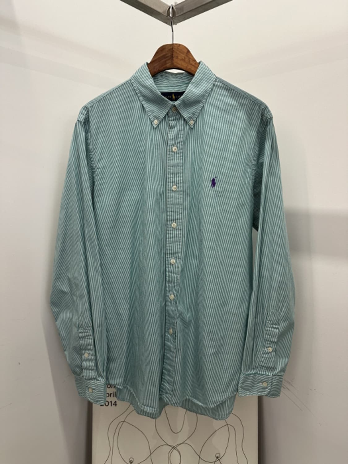 RALPH LAUREN 스트라이프 셔츠 (XL) 상품이미지1