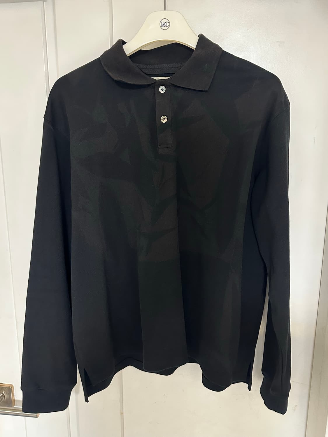 지용킴Sun-Bleached Pack Polo Shirt Black L 상품이미지1