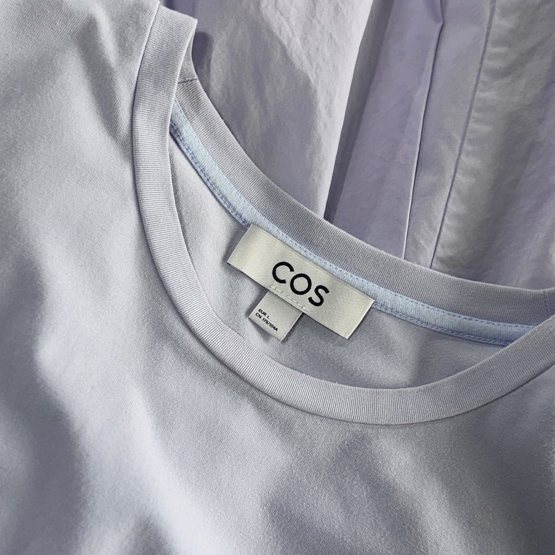 코스 COS 컨트래스트 반팔 드레스 상품이미지4