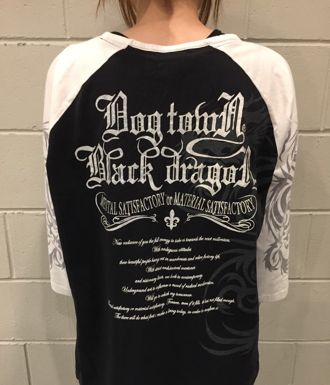 Dogtown Dragon Print Raglan 반팔 상품이미지1