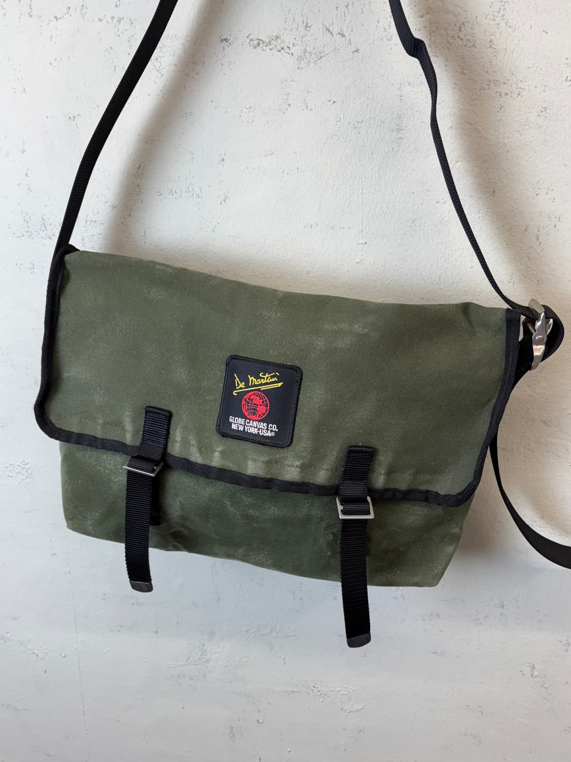 드 마티니 USA 빈티지 캔버스 메신저백 상품이미지1