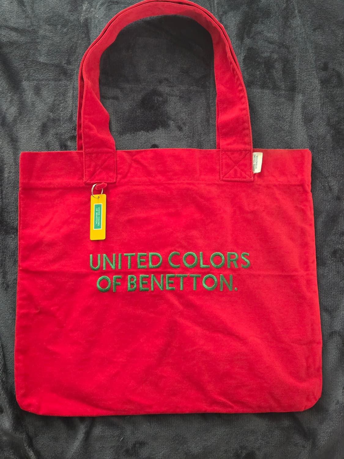 베네통 캔버스 백 상품이미지1