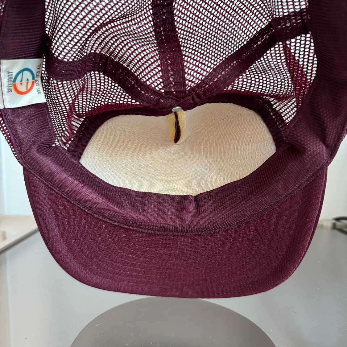 USA 버건디 vintage cap 메쉬캡 빈티지모자 볼캡 상품이미지3