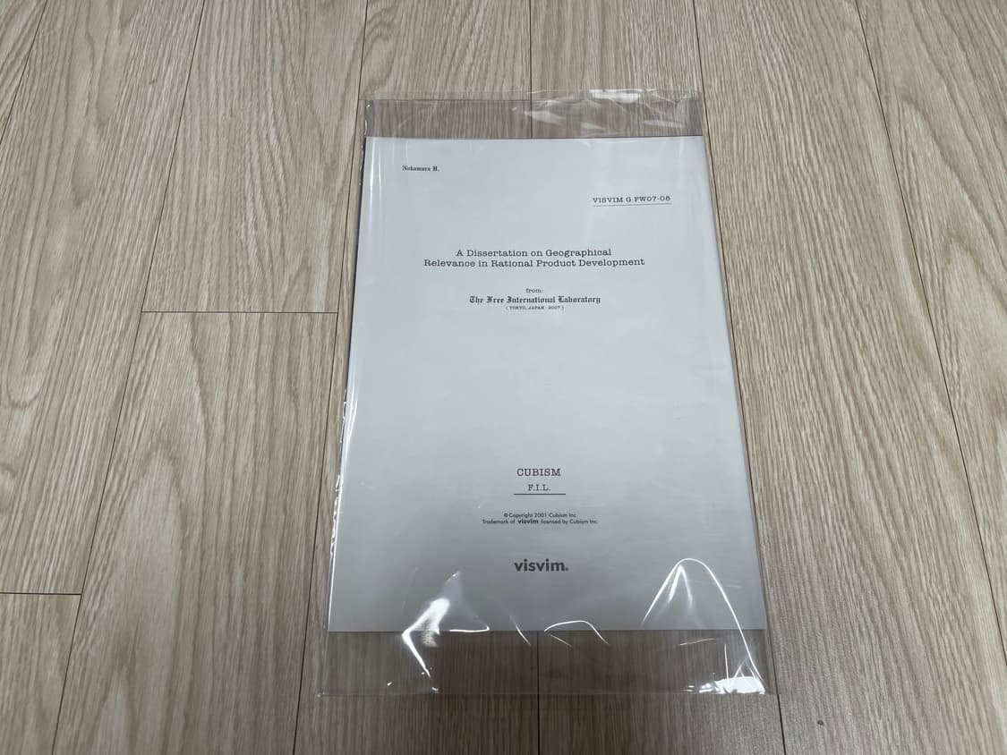 비즈빔 2007-08FW 포스터 visvim 상품이미지4