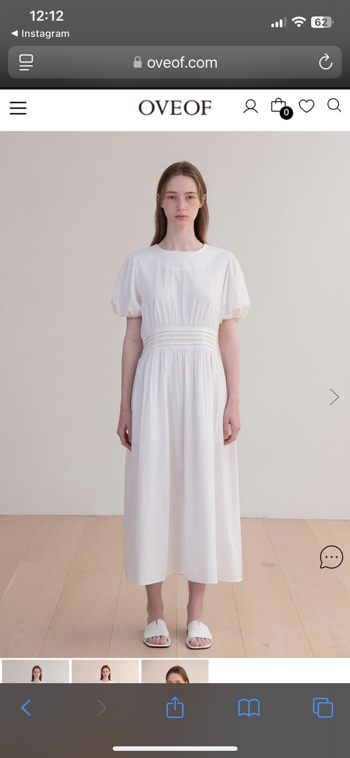 오브오브 베니 핀턱 롱원피스 상품이미지1