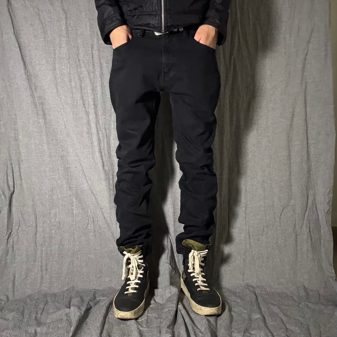 코르티스핏 리바이스 흑청 데님팬츠 상품이미지2