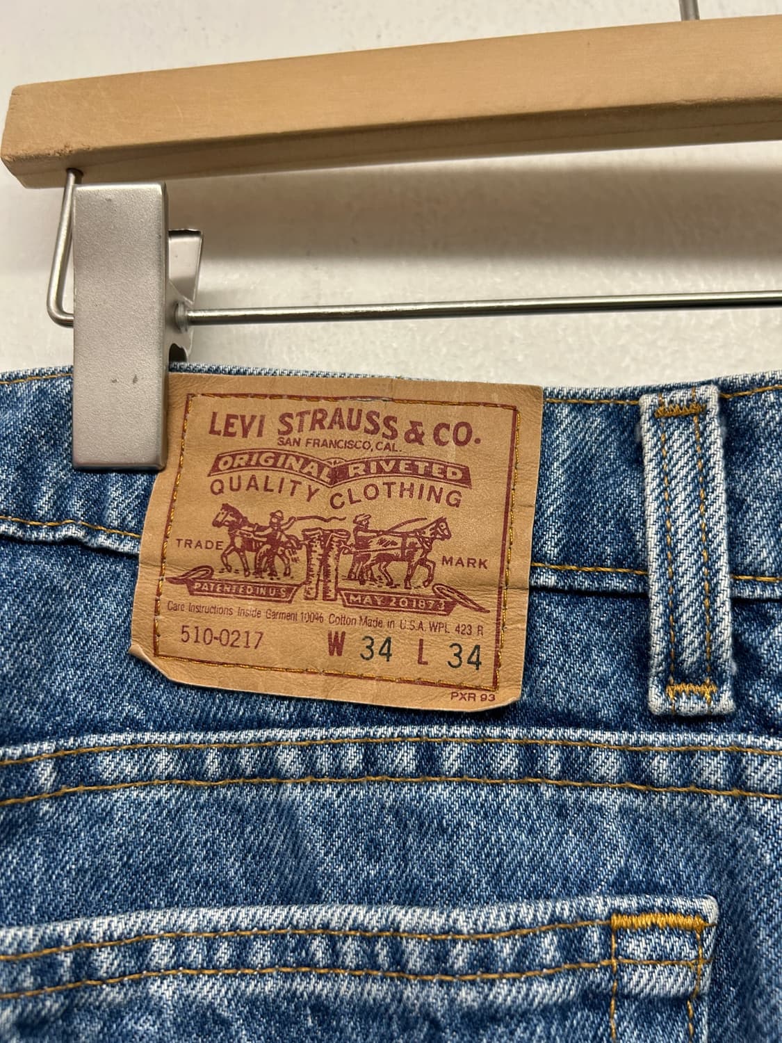 90s Levis 510-0217 denim pants 상품이미지1