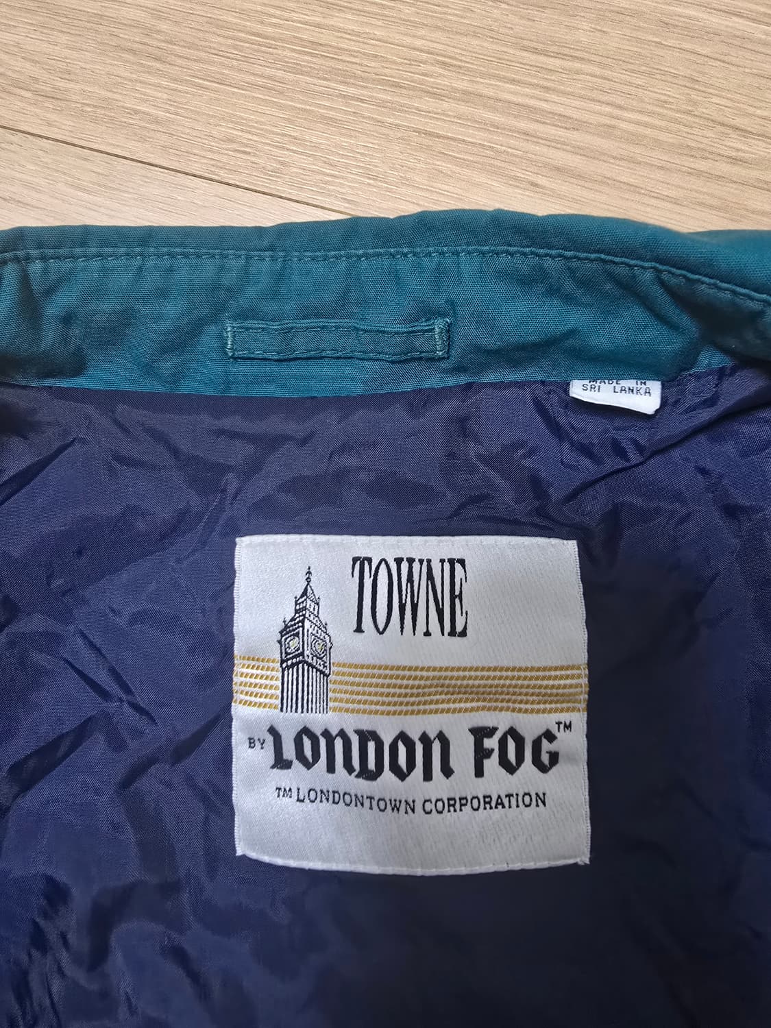 London Fog 틸블루 해링턴자켓 XL 상품이미지5