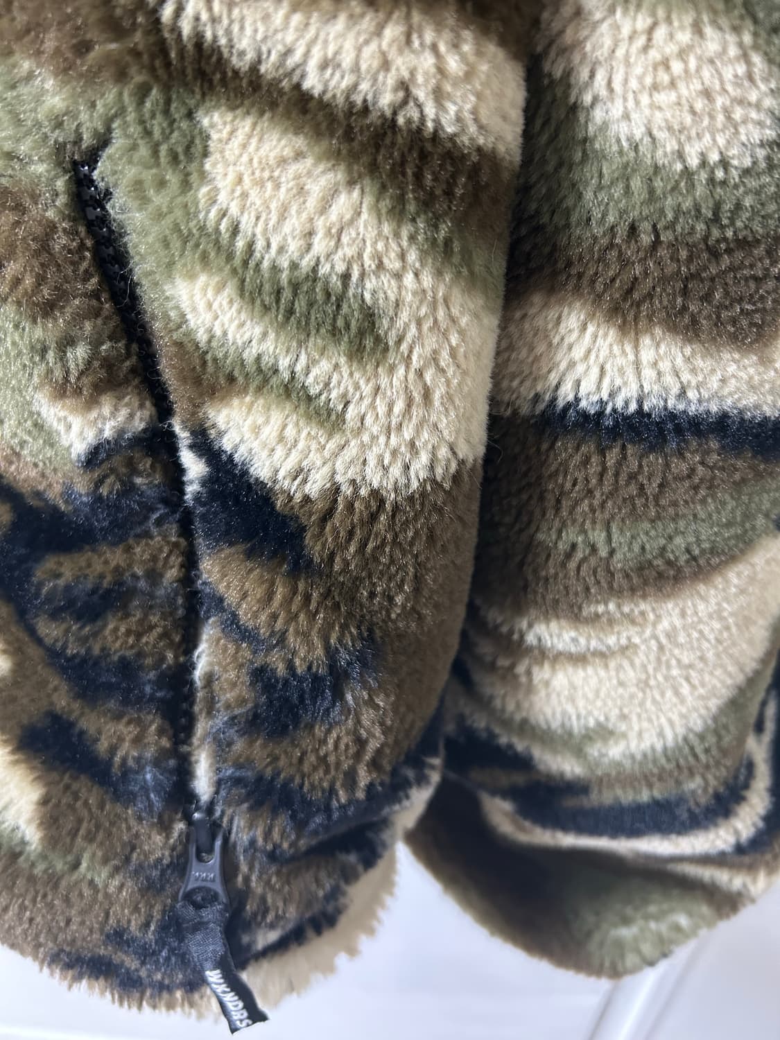 위캔더스 리버시블 카모플라주 후리스 자켓 상품이미지5