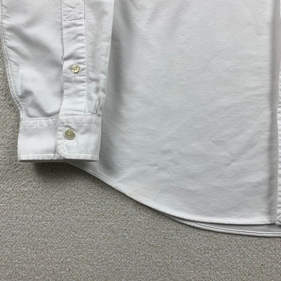 폴로 랄프로렌 스펠아웃 포니로고 화이트 옥스포드 셔츠 상품이미지4