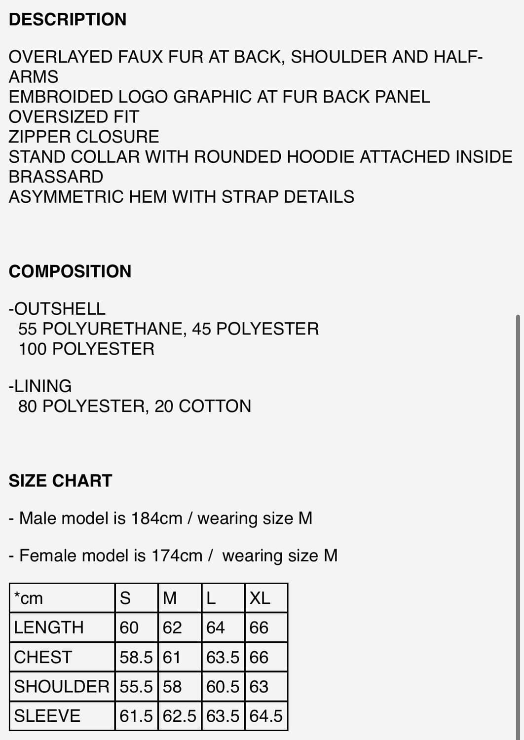 Aesynctx Swamp faux leather jacket M 상품이미지7