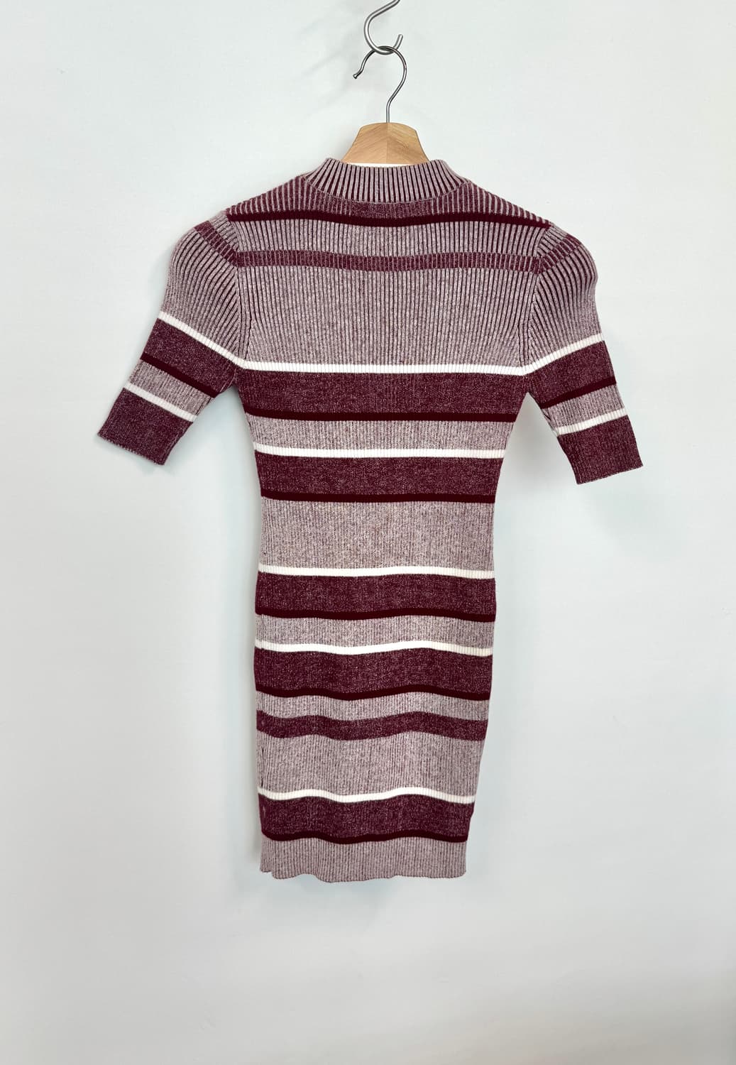 ALEXANDER WANG 알렉산더왕 버건디 립 니트 원피스 2 상품이미지3