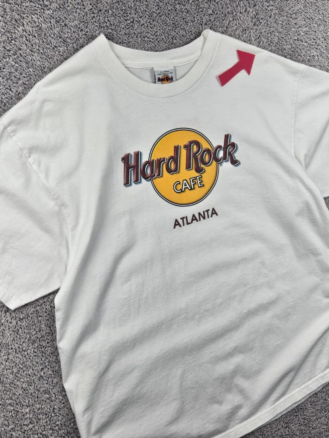 USA HARDROCKCAFE 하드락카페 반팔 티셔츠 (XL)/11757 상품이미지5