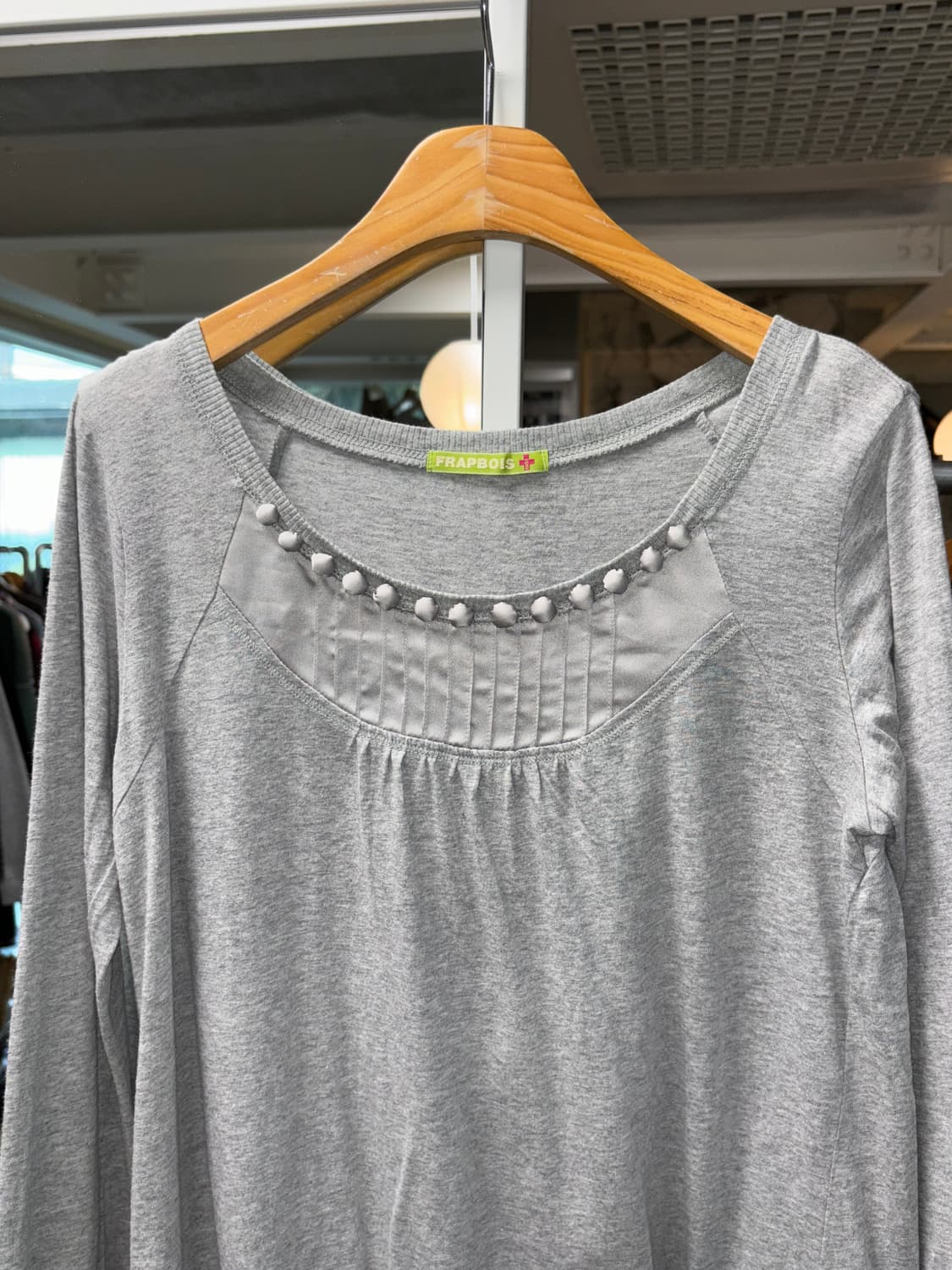 Frapbois 게더 롱슬리브 상품이미지3