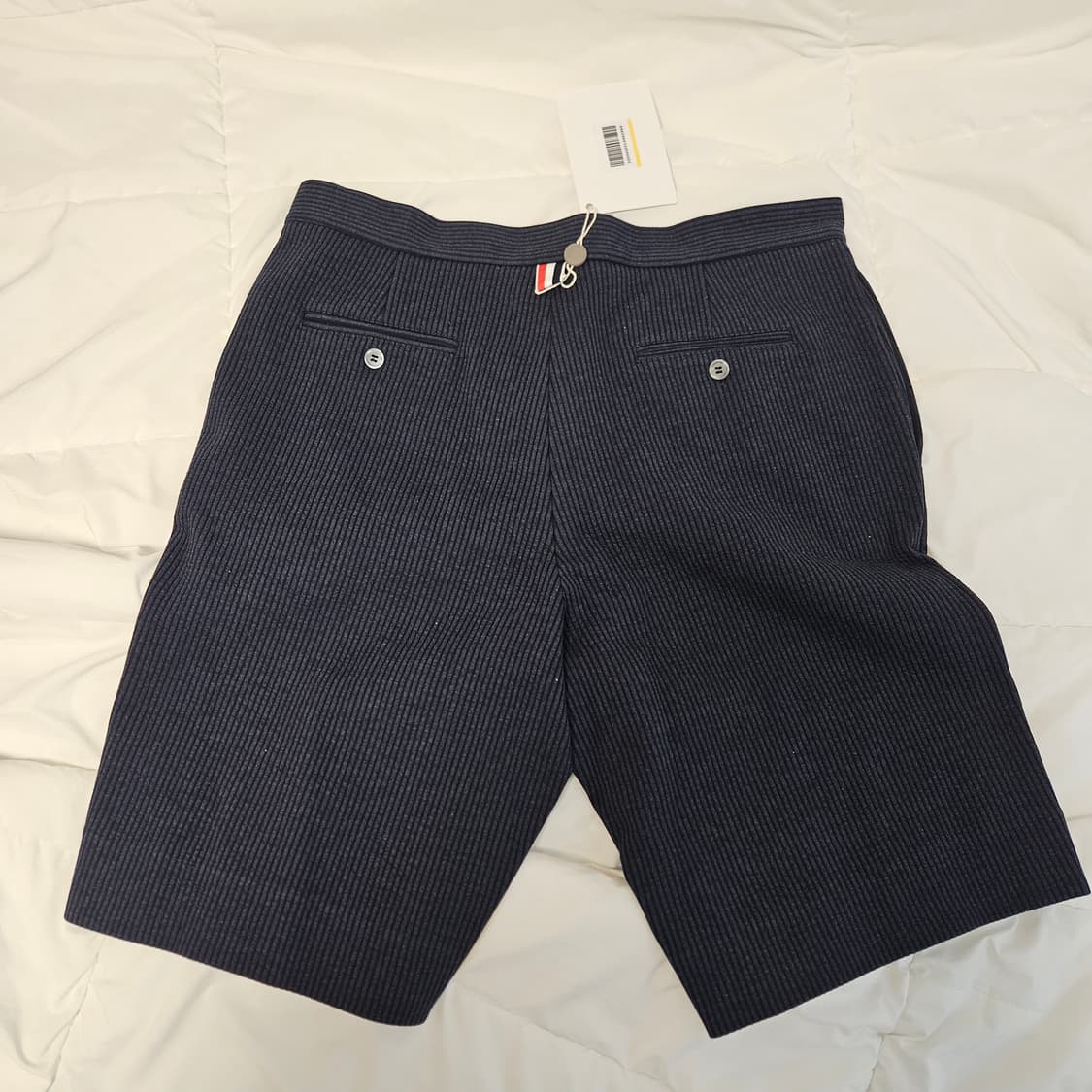 새상품) 톰브라운 시어서커 더블 페이스 테크 쇼츠 3 사이즈 상품이미지4