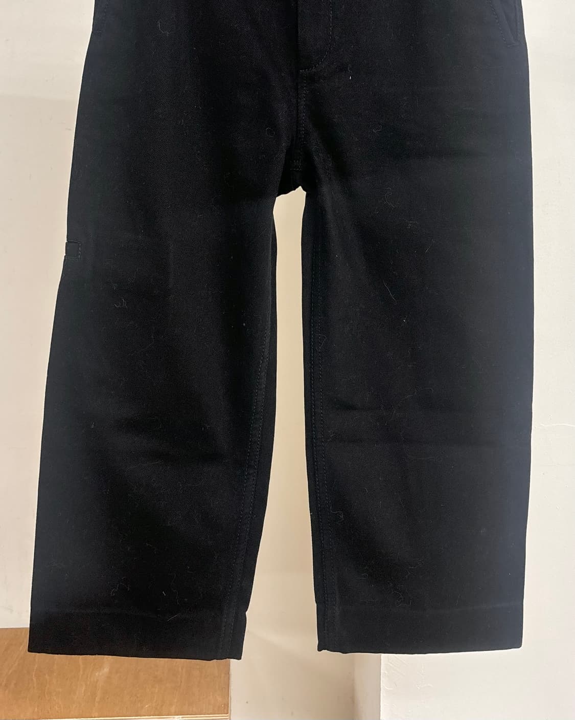 알렉산더 왕 블랙 와이드 코튼 팬츠 상품이미지3