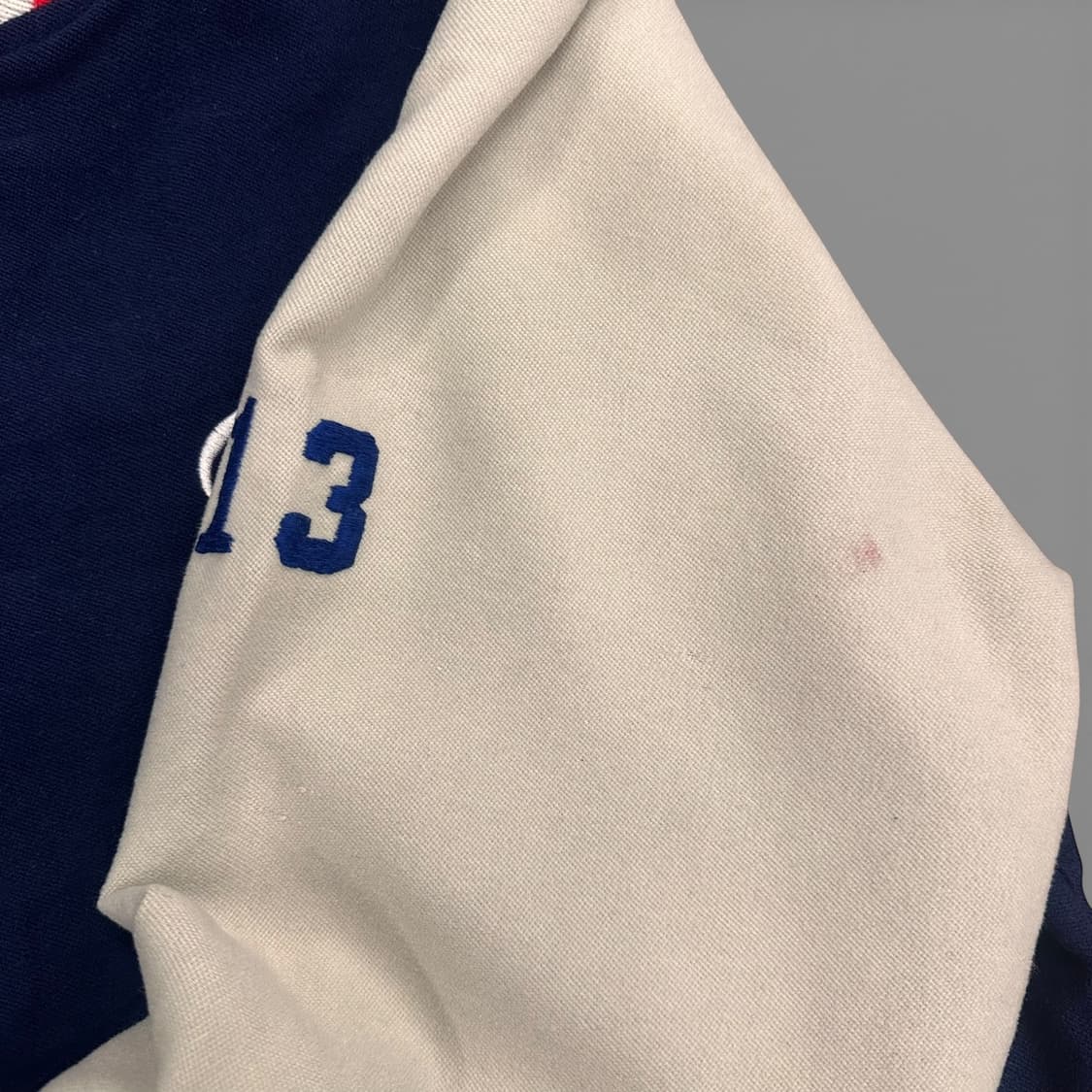 Navy Reglan Varsity reversible Jacket  상품이미지9